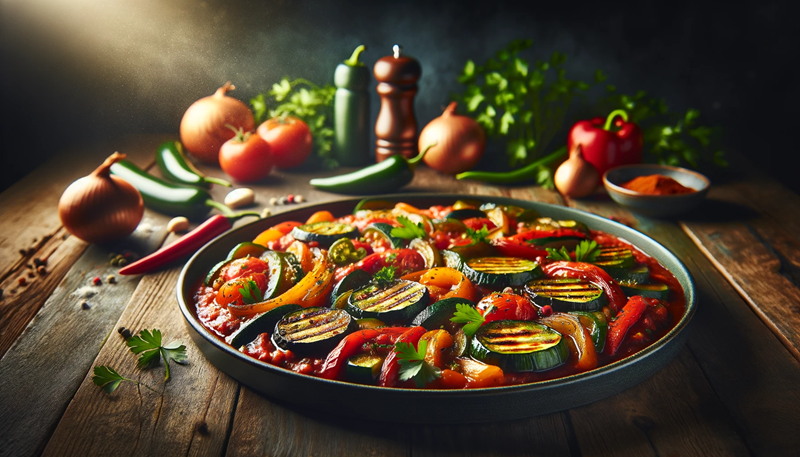 Przepis na Zapiekankę wegetariańską z grillowanymi warzywami