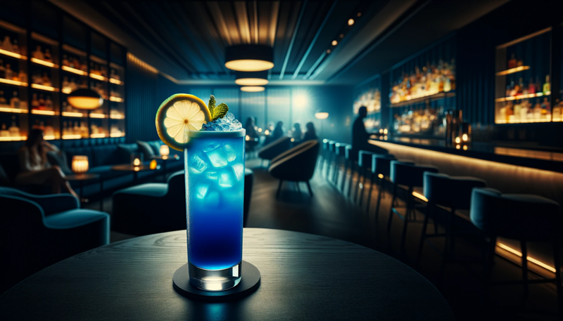 Przepis na drinka Blue Lagoon