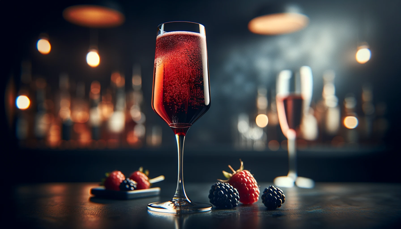 Przepis na drinka Kir Royale