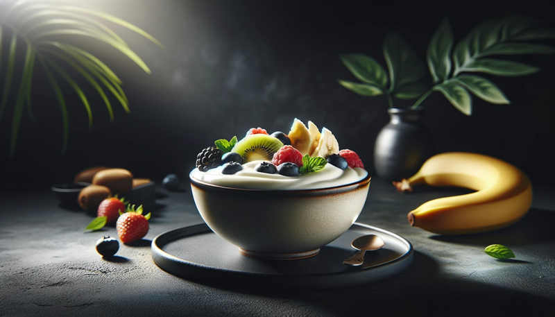 Przepis na Jogurt naturalny z owocami