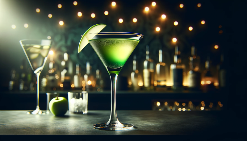 Sour Apple Martini