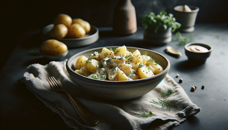 Kartoffelsalat – niemiecka sałatka ziemniaczana