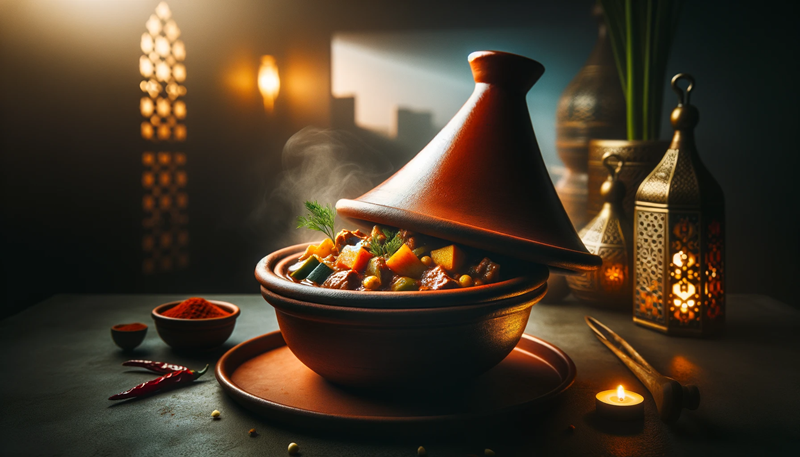 Przepis na Tagine - marokańskie danie gotowane w glinianym naczyniu