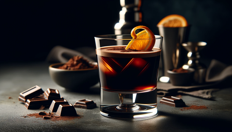 Przepis na drinka Chocolate Negroni