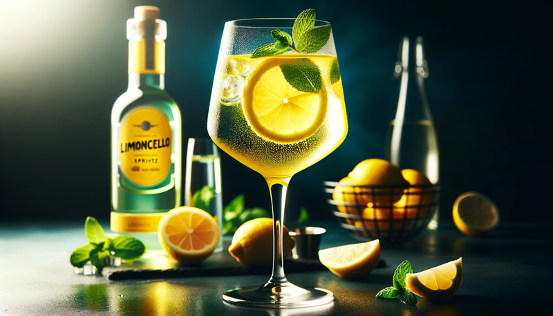 Przepis na drinka Limoncello Spritz