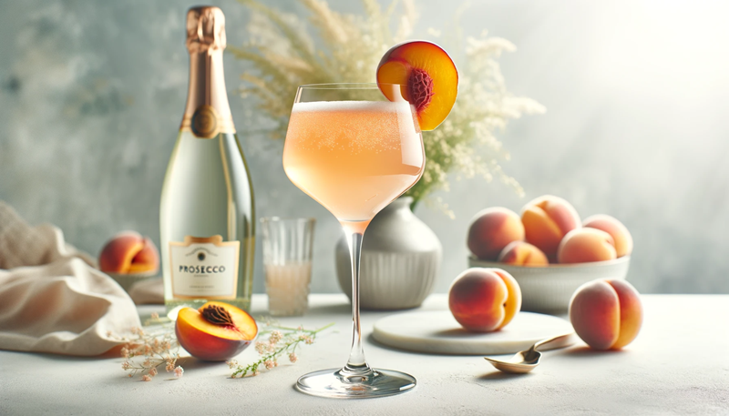 Przepis na drinka Peach Bellini