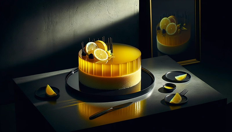 Lemonade Jelly Cake – Ciasto „Lemoniada” z galaretką cytrynową