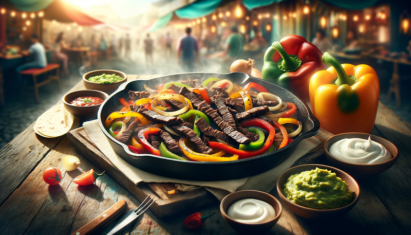 Fajitas z Wołowiną