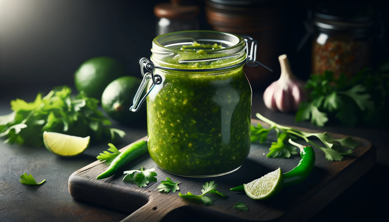 Przepis na Salsa Verde - zielony sos ziołowy