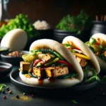Przepis na Wegańskie Bao z tofu i warzywami