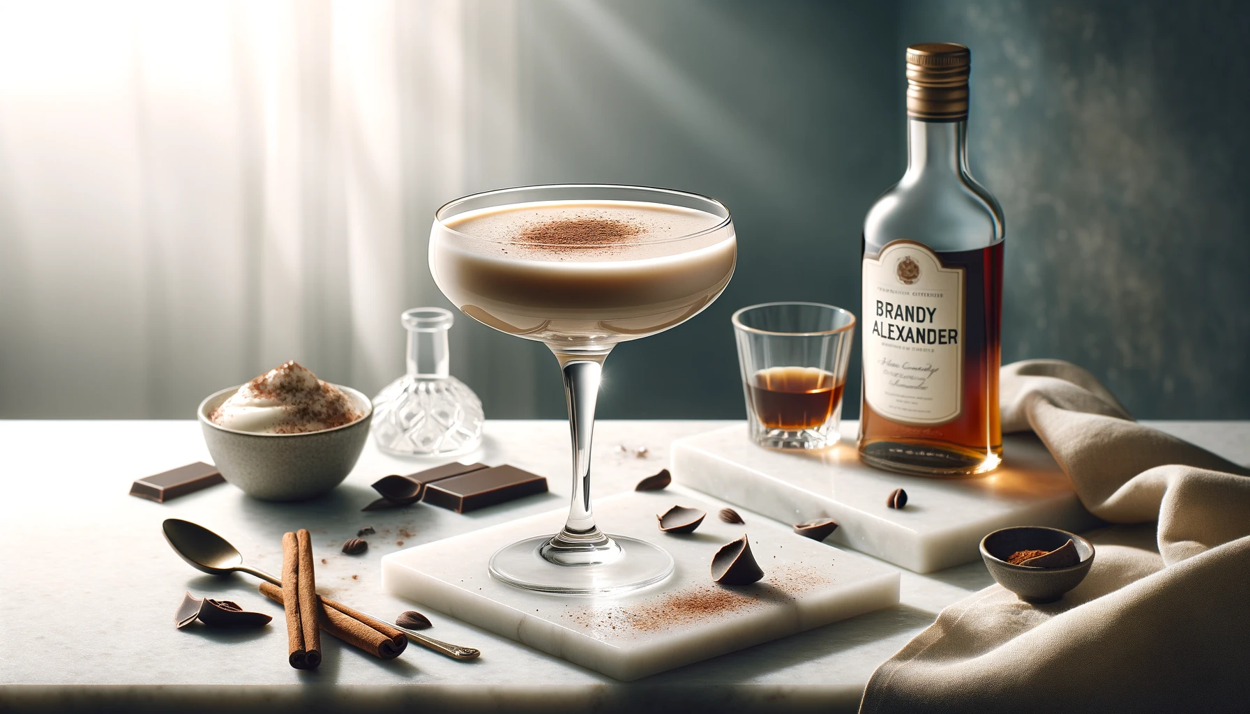 Przepis na drinka Brandy Alexander