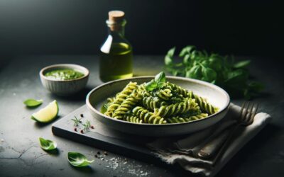 Fusilli al pesto