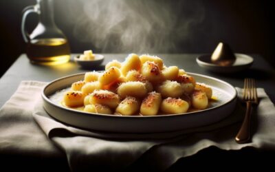 Gnocchi alla Romana – z semoliny, pieczone z parmezanem i masłem