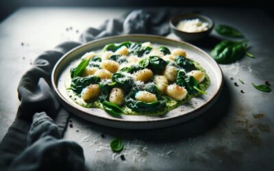 Gnocchi ze szpinakiem i ricottą