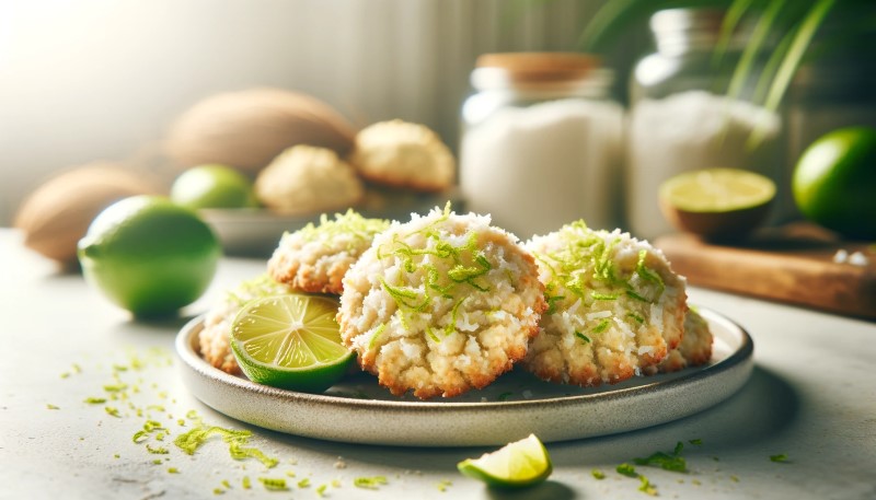 Przepis na Kokosanki z limonką bez glutenu