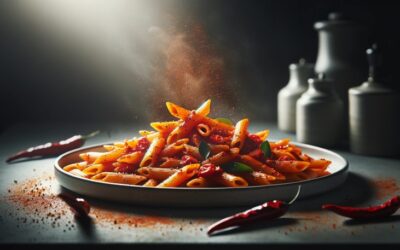 Penne all’a Arrabbiata – z pikantnym sosem pomidorowym i chili