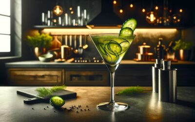 Spicy Cucumber Martini